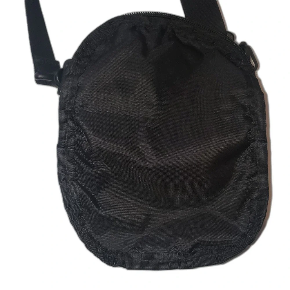 SUPREME SS17 Black Cross Body Nylon Bag Unisex Hiking Camping